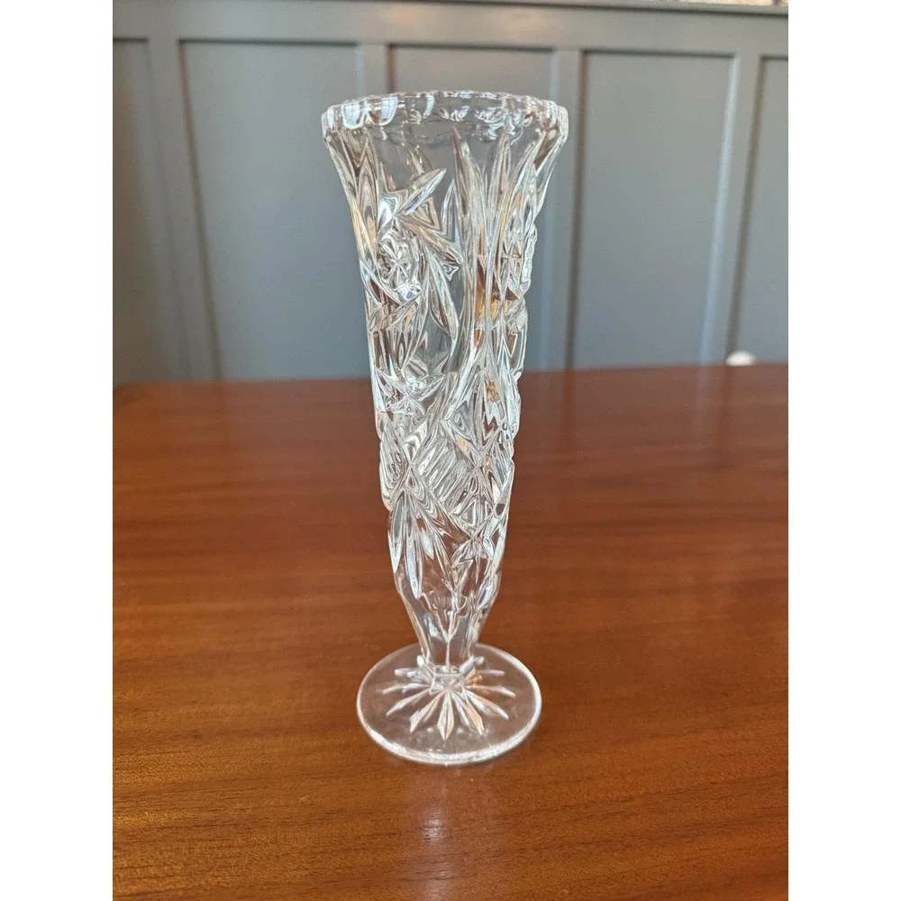 Vintage Crystal Trumpet 8 1/2